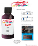 paint code location sticker Bmw 3 Series Mora 580 1997-2006 Red plate find code