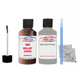 MINI BRILLANT COPPER Paint Code WB60 Scratch TOUCH UP PRIMER UNDERCOAT ANTI RUST Paint Pen