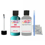 MINI CARIBBEAN AQUA Paint Code WC2E Scratch TOUCH UP PRIMER UNDERCOAT ANTI RUST Paint Pen
