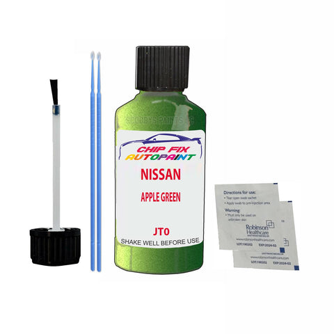 NISSAN APPLE GREEN Code:(JT0) Car Touch Up Paint Scratch Repair