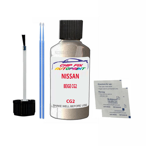 NISSAN BEIGE CG2 Code:(CG2) Car Touch Up Paint Scratch Repair
