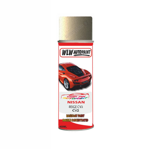 NISSAN BEIGE CV2 Code:(CV2) Car Aerosol Spray Paint Can
