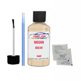 NISSAN BEIGE HAF Code:(HAF) Car Touch Up Paint Scratch Repair