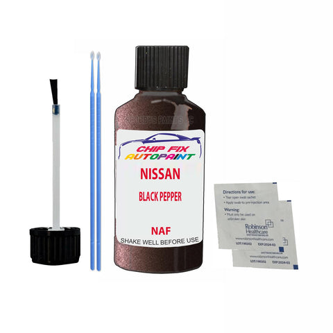 NISSAN BLACK PEPPER Code:(NAF) Car Touch Up Paint Scratch Repair