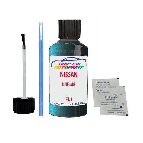 NISSAN BLUE JADE Code:(FL1) Car Touch Up Paint Scratch Repair