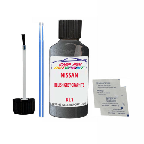 NISSAN BLUISH GREY GRAPHITE Code:(KL1) Car Touch Up Paint Scratch Repair