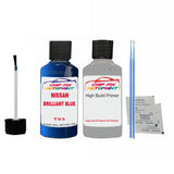 NISSAN BRILLIANT BLUE Code:(TV3) Car Touch Up Paint Scratch Repair