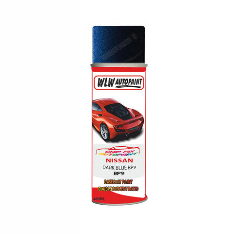 NISSAN DARK BLUE BP9 Code:(BP9) Car Aerosol Spray Paint Can