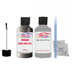 NISSAN DARK GRAY 2K5 Code:(2K5) Car Touch Up Paint Scratch Repair