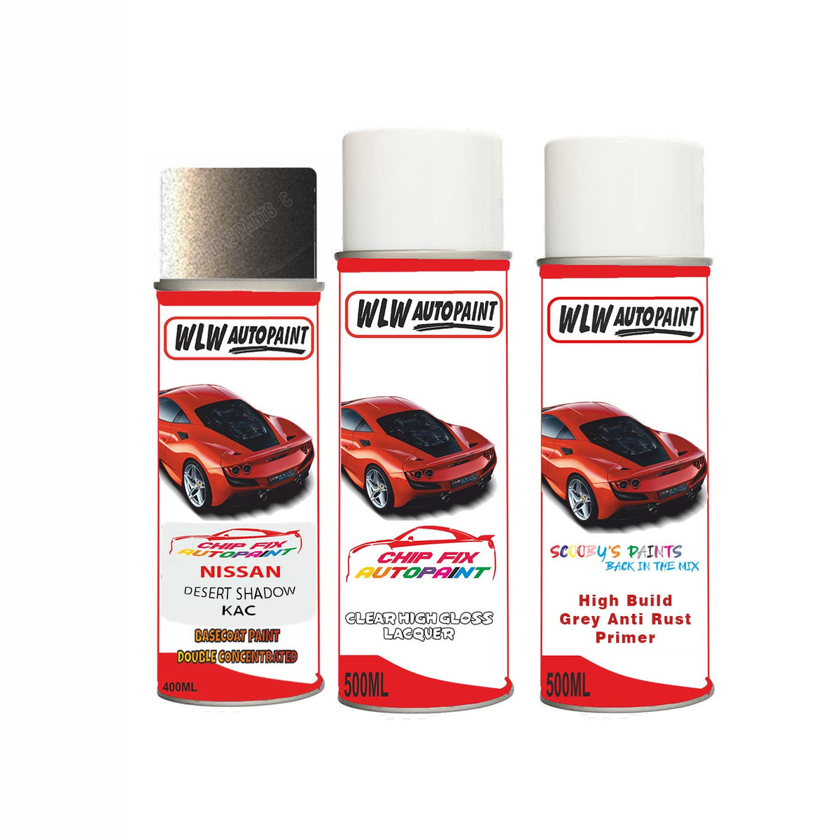 NISSAN DESERT SHADOW Code:(KAC) Car Aerosol Spray Paint Can – Car Touch ...