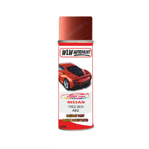 NISSAN FIRED IRON Code:(A52) Car Aerosol Spray Paint Can