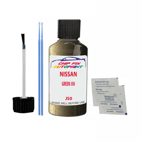 NISSAN GREEN JS0 Code:(JS0) Car Touch Up Paint Scratch Repair