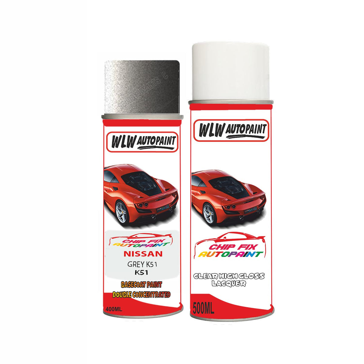NISSAN GREY K51 Code:(K51) Car Aerosol Spray Paint Can – Car Touch Up ...