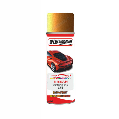 NISSAN ORANGE A55 Code:(A55) Car Aerosol Spray Paint Can