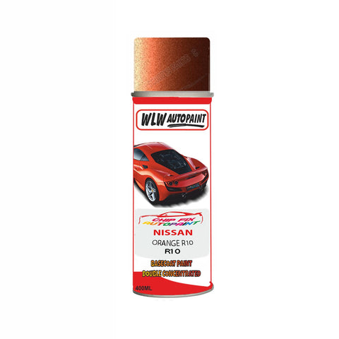 NISSAN ORANGE R10 Code:(R10) Car Aerosol Spray Paint Can