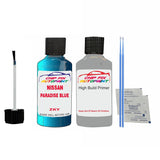 NISSAN PARADISE BLUE Code:(ZKY) Car Touch Up Paint Scratch Repair