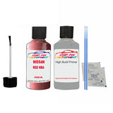 NISSAN RED NBA Code:(NBA) Car Touch Up Paint Scratch Repair