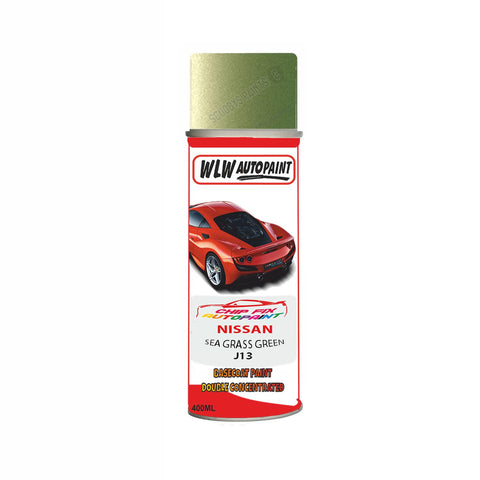 NISSAN SEA GRASS GREEN Code:(J13) Car Aerosol Spray Paint Can
