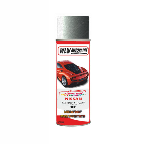 NISSAN TECHNICAL GRAY Code:(4KF) Car Aerosol Spray Paint Can