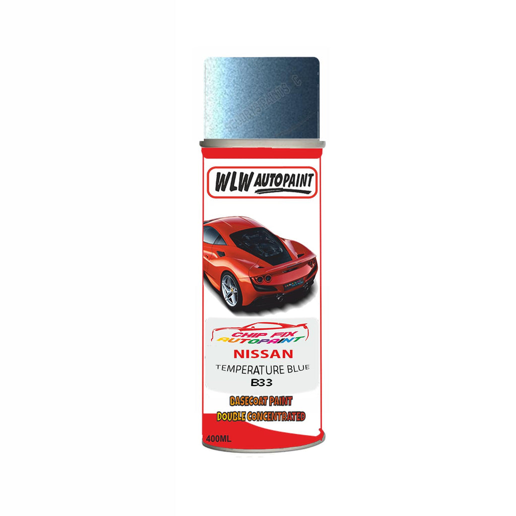 Ku9 Color NISSAN TEMPERATURE BLUE Code:(B33) Car Aerosol Spray Paint Can – Car ...