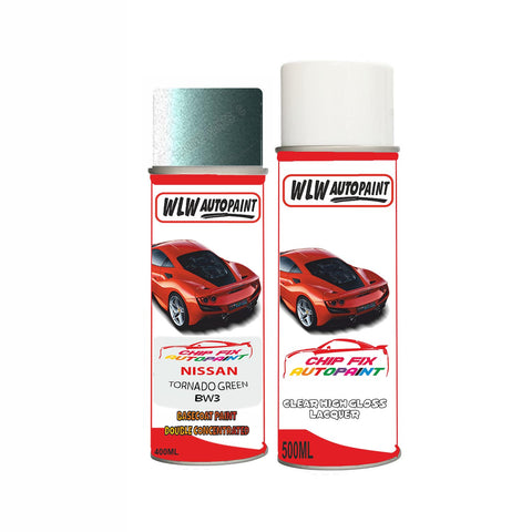 NISSAN TORNADO GREEN Code:(BW3) Car Aerosol Spray Paint Can