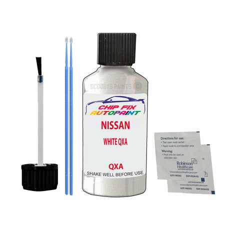 NISSAN WHITE QXA Code:(QXA) Car Touch Up Paint Scratch Repair
