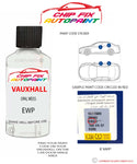 paint code location sticker Vauxhall Mokka Opal Weiss Ewp 2021-2021 White plate find code