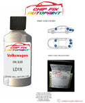 genuine Vw Vw Sharan Opal Silver LD1X 2008-2016 Silver/Grey Perfect match pen brush