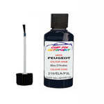 Paint For Peugeot 406 Bleu D'Arabie 210, ELA, P3LA 1984-2001 Blue Touch Up Paint