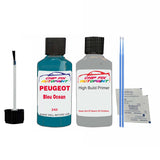 primer undercoat anti rust  Peugeot 504 Bleu Ocean 243 1972-1988 Blue Touch Up Paint