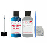 primer undercoat anti rust  Peugeot 407 Coupe Bleu Recife 3FM0, KMF 2001-2016 Blue Touch Up Paint