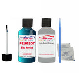 primer undercoat anti rust  Peugeot 307 Bleu Neysha 449B, KMU 2004-2014 Blue Touch Up Paint