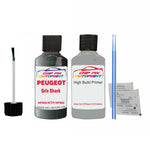 primer undercoat anti rust  Peugeot 307 Gris Shark 9PM0, KTP, 9PM0 2006-2017 Silver Grey Touch Up Paint