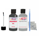 primer undercoat anti rust  Peugeot 207 SW outdoor Gris BU0239 2008-2008 Silver Grey Touch Up Paint