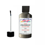 Paint For Peugeot 3008 Gris Amazonite/Smart Grey EKL 2016-2022 Silver Grey Touch Up Paint