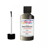 Paint For Peugeot 3008 Gris Amazonite/Smart Grey EKL 2016-2022 Silver Grey Touch Up Paint