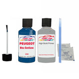 primer undercoat anti rust  Peugeot J5 Van Bleu Gentiane ENE 1990-1999 Blue Touch Up Paint