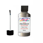 Paint For Peugeot 3008 Vapor Grey EVG 2009-2016 Silver Grey Touch Up Paint