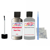 primer undercoat anti rust  Peugeot 408 Vapor Grey EVG 2009-2016 Silver Grey Touch Up Paint