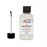 Paint For Peugeot 106 Blanc Meije (2C) EWT 1989-1993 White Touch Up Paint