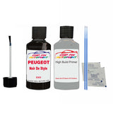 primer undercoat anti rust  Peugeot 806 Noir De Style EXD 1994-2015 Black Touch Up Paint