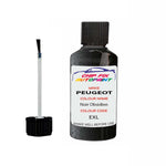 Paint For Peugeot 407 Noir Obsidien EXL 2000-2022 Black Touch Up Paint