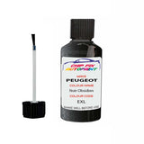 Paint For Peugeot 3008 Noir Obsidien EXL 2000-2022 Black Touch Up Paint