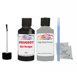 primer undercoat anti rust  Peugeot 405 Gris Ouragan EZL 1993-2002 Silver Grey Touch Up Paint