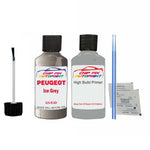 primer undercoat anti rust  Peugeot 208 Ice Grey G5, EJD 2015-2021 Silver Grey Touch Up Paint