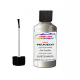 Paint For Peugeot Partner Van Gris Cendre J5, ETS, M0TS 2003-2016 Silver Grey Touch Up Paint