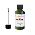 Paint For Peugeot 308 Vert Olivine KJR 2021-2022 Green Touch Up Paint