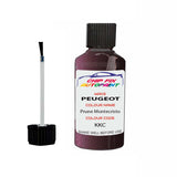 Paint For Peugeot 307 cc Prune Montecristo KKC 2003-2007 Purple Touch Up Paint