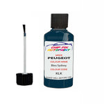 Paint For Peugeot 806 Bleu Sydney KLK 1994-2000 Blue Touch Up Paint