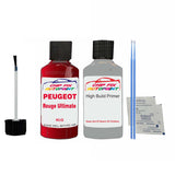 primer undercoat anti rust  Peugeot 508 SW Rouge Ultimate KLQ 2015-2022 Red Touch Up Paint